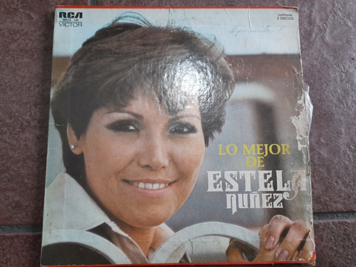 Lp Lo Mejor De Estela Nuñez Álbum En Acetato,long Play