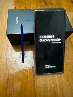 Celular Samsung Galaxy Note 10+ Con Lápiz Usado En Caja