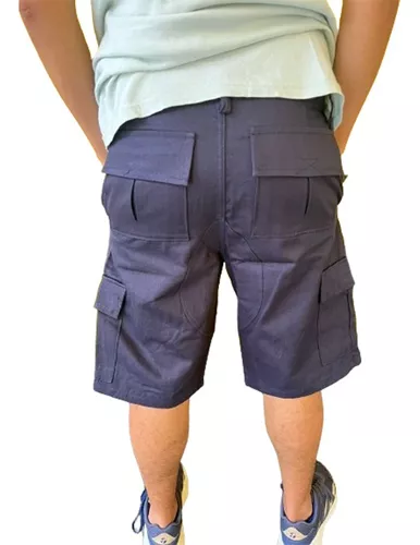 Bermuda Cargo Elastizada Hombre Short Pantalon Rfs