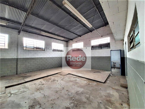 Imagem 16 de 23 de Galpão Para Alugar, 386 M² Por R$ 6.500,00/mês - Jardim América - São José Dos Campos/sp - Ga0152