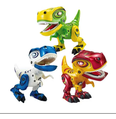 Dinosaurio De Juguete Soporte Robot Juego Luz Sonido