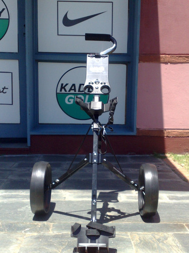 Carro Manual Golf Caddytek Junior - 2 Ruedas Color Negro
