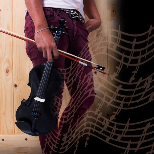 Violin 4/4 Incluye Arco Brea Estuche Acustico Varios Colores