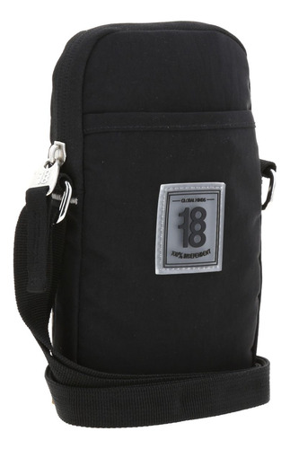 Crossbody Bandolera Chico Chenson 1818 Zilp Color Negro