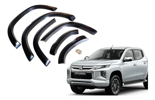comprar Extensiones Tapabarros Negra Mitsubishi L200 2019-2021