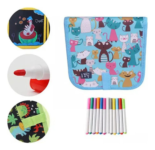 .. Kit De 4 Tableros De Dibujo Borrables E Impermeables