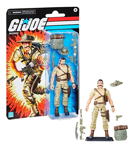 Retro Recondo G.i. Joe Classified Series - 6 Pulgadas