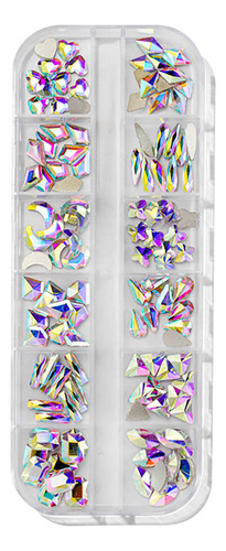 Decoración De Uñas De Cristal Con Diamantes De Imitación, Jo