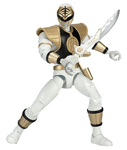 Figura White Ranger 6.5  Renacido