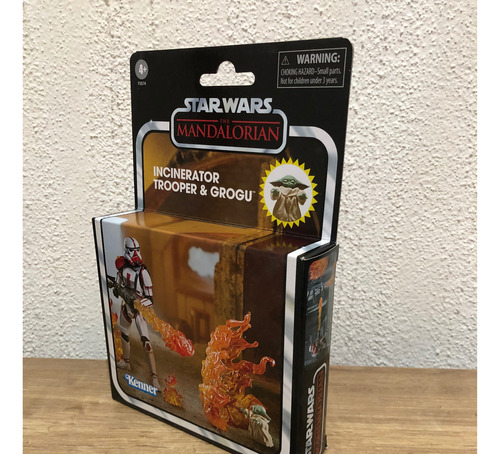 Incinerator Trooper & Grogu Vintage Collection 3.75 Nuevo (Usado)