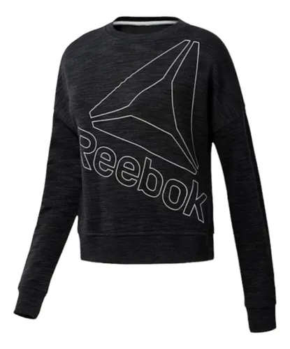 Sudadera Reebok Mujer Negro Atletica Essentials