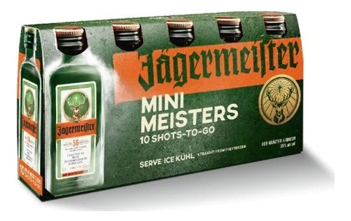 Jagermeister Jägermeister Jagger Pack X 10 40 Ml