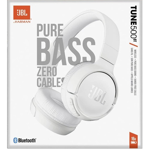 Audifonos Jbl Bluetooth T500bt Pure Bass Sound Wireless