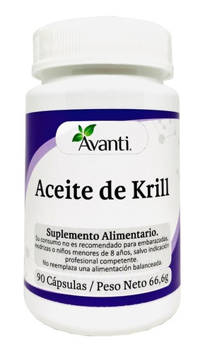 Aceite De Krill 100mg, 90 Cápsulas Blandas