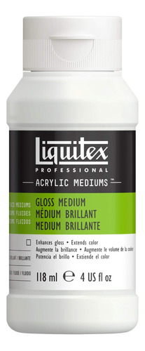 Liquitex Professional Fluid Medium, 118 Ml (4 Oz), Brillo