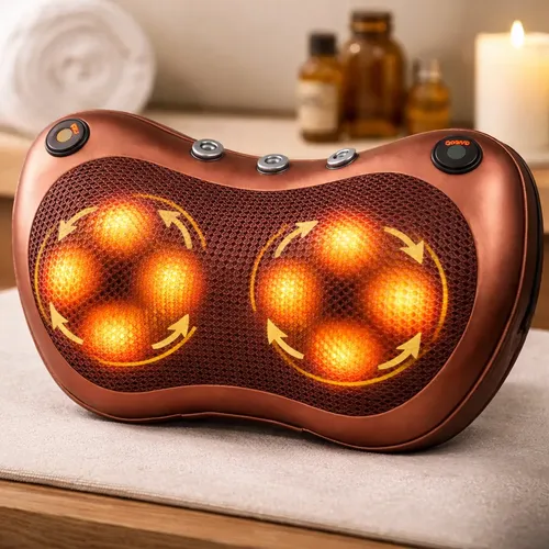 Almofada Massageadora Shiatsu Pescoço E Lombar Bivolt