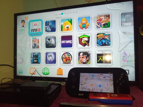 Consola Nintendo Wii U 32 Gb Programada Con 1 Tb + Juegos (Usado)