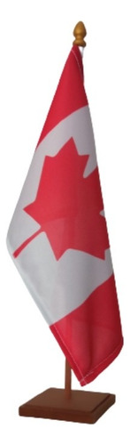Bandera Canada Mastil Escritorio Despachos Oficinas