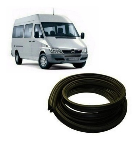 Borracha Porta Traseira Sprinter 97/2012 Teto Alto