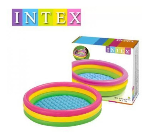 Piscina Inflable Para Bebes Niños Intex De 86 Cm X 25cm 