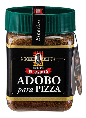 Adobo Para Pizza Frasco X60gr Castillo