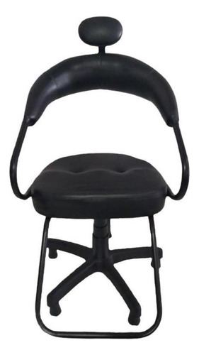 Cadeira Para Salão Beleza /poltrona Futurama - Preto