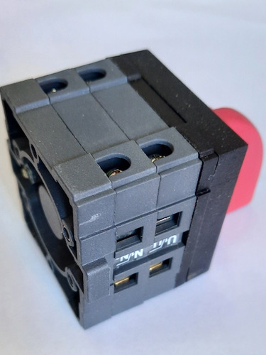 Imagen 4 de 4 de Llave Red/grupo 1-0-2 Bipolar 20a 380vcc