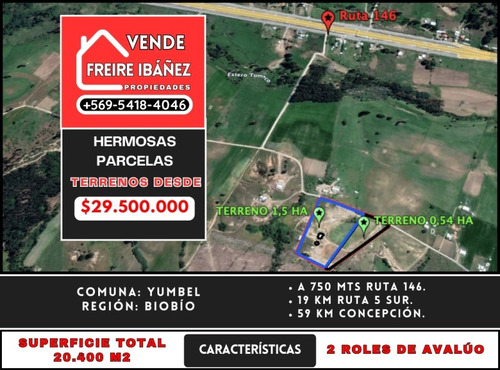 Hermosas Parcelas En Yumbel Con Casa Y Quincho Rust