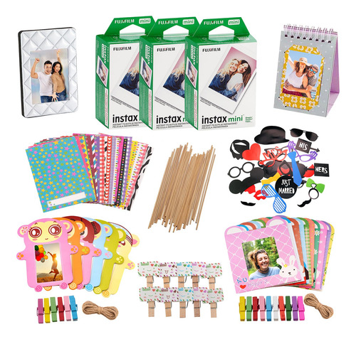 Kit De Accesorios Para Cámara Fujifilm Instax Mini 8 Con 60