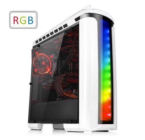 Gabinete Pc Gamer Thermaltake Versa C22 Rgb White Fan120