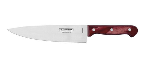 Cuchilla Tramontina Polywood 8  Carne 33cm Asado Cuchillo