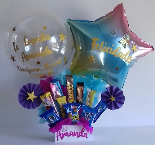 Imagen 4 de 10 de Arreglos De Globos Cumpleaños Aniversario Día De La Madre
