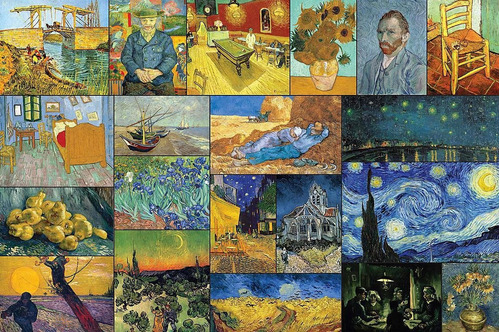 Rompecabezas Van Gogh: Colección 1000 Piezas Tomax