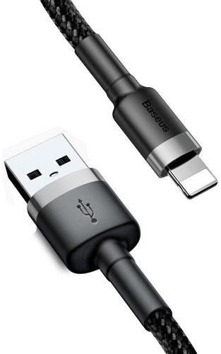 Cable De Datos Usb A Lightning 1m Baseus A00035 2.4a Mallado