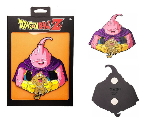 Dragon Ball Z Majin Buu 12cm Enamel Magnetico Pin