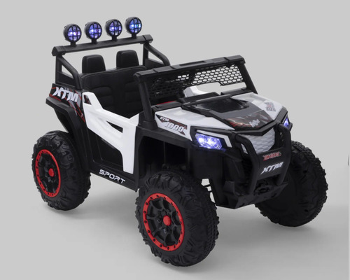 Montable Sport Buggy Blanco 1 Plaza Control Remoto, Mp3, Usb