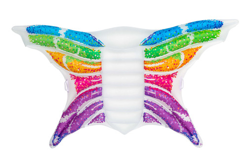 Colchon Inflable para pileta mariposa Bestway Flotadores para piscina y playa - multicolor
