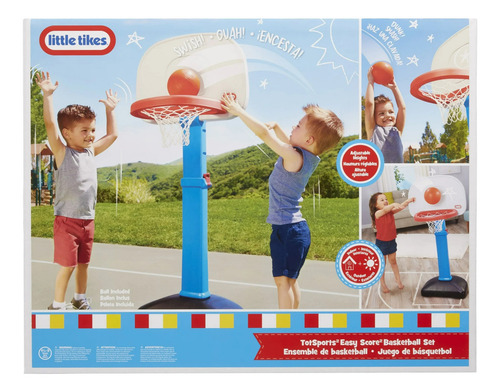 Little Tikes Juego De Baloncesto Easyscore, Con Pelota