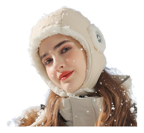 Invierno Cálido Sombrero Protección Del Oído A Prueba Viento