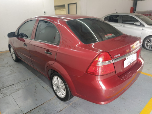 Chevrolet Aveo Ls 1.6 Con Gnc 2011 Bordo Jrv