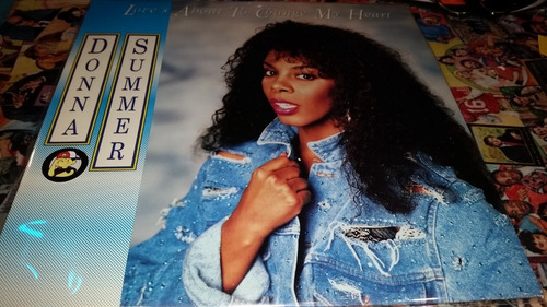 Donna Summer Loves About To Change My Heart Vinilo Maxi Usa