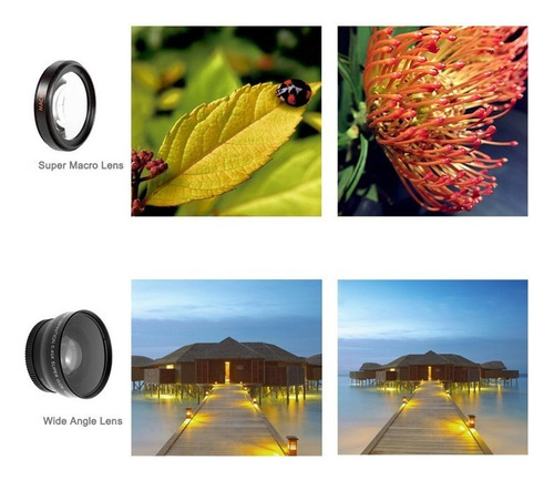 Lente Gran Angular Inteligente Silver Clip-on 180 Fisheye