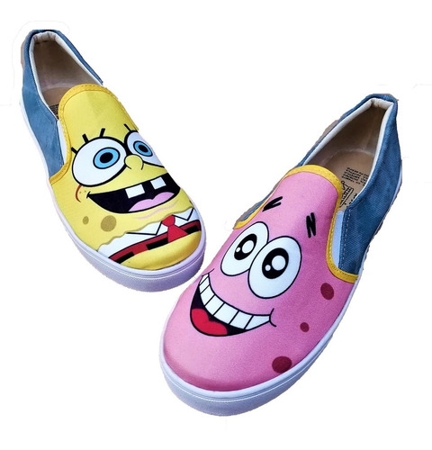 Tenis Zapato Bob Esponja Patricio Lona Moda Casual Envio Ful