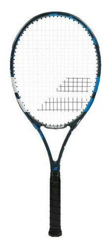 Raqueta Tenis Babolat Evoke 105 Grafito Fundido + Funda Encordado Tennis Color Azul/Turquesa 4 1/4