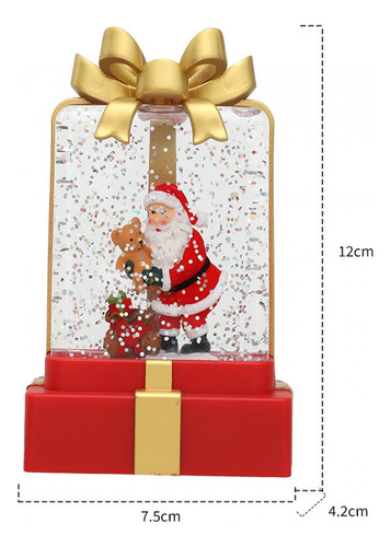 Linterna Navideña De Papá Noel Para Árbol De Navidad,