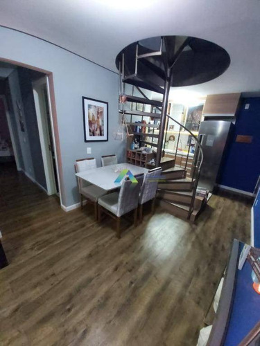 Imagem 15 de 19 de Cobertura Com 128 Metros, 3 Dormitórios, 1 Vaga Com Excelente Localização Proximo A Comércios E Principais Avenidas., - Co0043