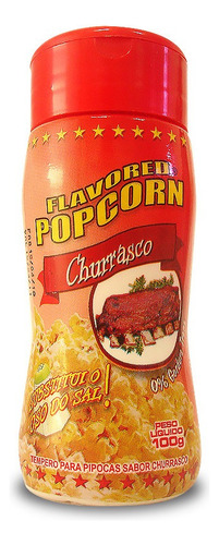 Tempero Para Pipoca - Sabor Churrasco