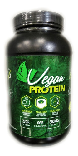 Vegan Proteína Proteína Aislada De Soya 27 Grs. Por Porción