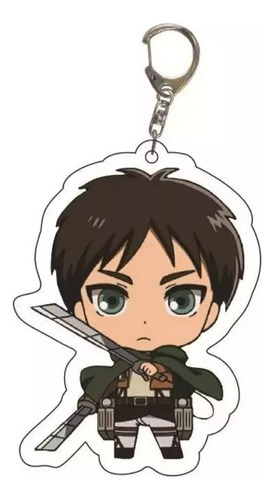 Llavero Eren Jaeger Attack On Titan Shingeki No Kyojin Acril