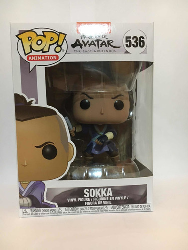 Funko Pop Animation Sokka Avatar The Last Airbender